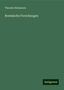 Theodor Mommsen: Mommsen, T: Roemische Forschungen, Buch