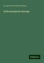 Georg Karl Cornelius Gerland: Gerland, G: Anthropologische Beiträge, Buch