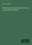 Hermann Ulrici: Abhandlungen zur Kunstgeschichte als angewandter Aesthetik, Buch