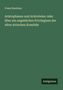Franz Brentano: Aristophanes und Aristoteles: oder über ein angebliches Privilegium der alten attischen Komödie, Buch