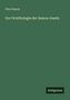 Otto Finsch: Zur Ornithologie der Samoa-Inseln, Buch