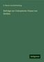 A. Baron von Rottenberg: Rottenberg, A: Beiträge zur Coleopteren-Fauna von Sicilien, Buch