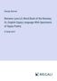 George Borrow: Romano Lavo-Lil; Word Book of the Romany; Or, English Gypsy Language With Specimens of Gypsy Poetry, Buch