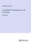 Nathaniel Hawthorne: John Inglefield's Thanksgiving; And, Old Ticonderoga, Buch