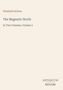 Text: "Elizabeth Robins, The Magnetic North, In Two Volumes, Volume 2." Beige Hintergrund, klare Typografie., Buch