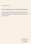 Oben steht "James M. Beck". Darunter: "The Constitution of the United States". Unten rechts steht "ANTIQUM NOVUM"., Buch