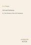 "T. K. Cheyne. Job and Solomon. Or, The Wisdom of the Old Testament. ANTIQUUM NOVUM." Beige Hintergrund, minimalistisches Design., Buch