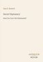 Titel: "Secret Diplomacy: How Far Can It Be Eliminated?" Autor: Paul S. Reinsch. Unten steht "ANTIQUM NOVUM". Heller Hintergrund., Buch