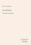 Oben steht "Edith Carrington". Groß: "Poor Blossom". Darunter: "The Story of a Horse". Unten rechts: "Antiquum Novum". Blassbeige Hintergrundfarbe., Buch