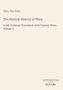 "Pliny The Elder" und "The Natural History of Pliny" in serifenlosen Schrift, darunter "Antiquum Novum" Logo., Buch