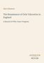„Alice Zimmern. The Renaissance of Girls' Education in England. A Record of Fifty Years' Progress. Antiquum Novum.“, Buch