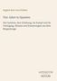 Buchtitel: "Vier Jahre in Spanien" von August Karl von Goeben. Thema: Carlisten und Bürgerkriege. Unten steht "ANTIQUM NOVUM"., Buch