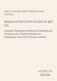 Text: "Memoirs of the Courts of Louis XV and XVI". Beige Hintergrund, schlichtes Layout., Buch