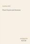 Text: "Jonathan Swift, Three Prayers and Sermons, ANTIQUUM NOVUM." Schlichtes, minimalistisches Design., Buch
