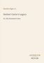 Text: "Horatio Alger Jr.", "Herbert Carter's Legacy", "Or, the Inventor's Son", "ANTIQUM NOVUM". Blassgelber Hintergrund., Buch