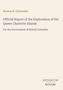 Text: "Newton H. Chittenden, Official Report of the Exploration of the Queen Charlotte Islands, For the Government of British Columbia, ANTIQUUM NOVUM." Schlichtes Cover., Buch