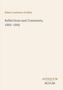 Cover mit Text in der Mitte: 

"Edwin Lawrence Godkin

Reflections and Comments, 1865-1895"

Unten rechts: 

"ANTIQUM
NOVUM", Buch
