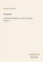 "Theodor Hertzka, Freeland: A Social Anticipation, in Two Volumes, Volume 1, logo unten rechts Antiquum Novum.", Buch