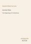 Text: "Hendrik Willem Van Loon, Ancient Man, The Beginning of Civilizations, ANTIQUUM NOVUM." Beiger Hintergrund., Buch