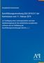 Europäische Kommission, Verordnung über Leistungssystem und Gebührenregelung für europäischen Luftraum. Unten Logo., Buch