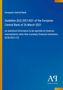 Text: Guideline (EU) 2021/831 ECB, 26 March 2021, financial intermediaries. Blaues Cover, Antiphon Verlag-Logo., Buch