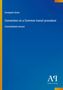 "European Union. Convention on a Common transit procedure. Consolidated version." Blauer Hintergrund, Links gelber Rand., Buch