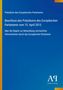 "Beschluss des Präsidiums des Europäischen Parlaments vom 15. April 2013" auf blauem Hintergrund, Antiphon Verlag., Buch