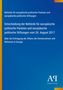 Behörde für europäische politische Parteien und Stiftungen. Entscheidung vom 24. August 2017. Blau mit Logo unten rechts., Buch