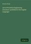 Herman Haupt: List of Periodical Engineering Literature: (published in the English Language), Buch