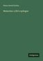Henry Sewell Stokes: Memories: a life's epilogue, Buch