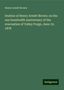 Henry Armitt Brown: Oration of Henry Armitt Brown: on the one hundredth anniversary of the evacuation of Valley Forge, June 19, 1878, Buch