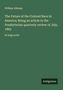 William Aikman, "The Future of the Colored Race in America", Artikel von 1862, großes Schriftformat. Unten steht "Antigonos"., Buch