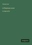 Vernon Lee, "A Phantom Lover in large print". Grüner Hintergrund, unten rechts steht "Antigonos".