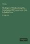 Titel: "The Elegies of Tibullus; Being The Consolations Of A Roman Lover Done In English Verse" in Großdruck. Name: Antigonos. Grüner Hintergrund., Buch