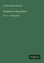 "Charles Wesley Emerson, Evolution of Expression, Vol. 1 - in large print." Grüner Hintergrund, unten rechts "Antigonos"., Buch