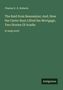 Autor: Charles G. D. Roberts. Titel: "The Raid from Beausejour; And, How the Carter Boys Lifted the Mortgage". Unten: Antigonos., Buch