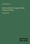 Text: John Pinkerton, Early Australian Voyages; Pelsart, Tasman, Dampier, in large print. Grüner Hintergrund. Logo: Antigonos., Buch