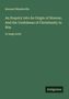 Titel: "An Enquiry into An Origin of Honour; And the Usefulness of Christianity in War" von Bernard Mandeville, Antigonos.
