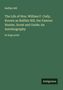 Titel: "The Life of Hon. William F. Cody". Autor: Buffalo Bill. Untertitel: "in large print". Unten rechts: "Antigonos". Hintergrund grün.