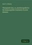 Isaac D. Johnson: Therapeutic key, or, practical guide for the homoeopathic treatment of acute diseases, Buch