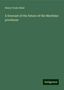 Henry Youle Hind: A forecast of the future of the Maritime provinces, Buch