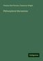 Charles Eliot Norton: Philosophical discussions, Buch