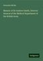 Alexander Michie: Memoir of Sir Andrew Smith, Director General of the Medical Department of the British Army, Buch