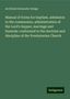 Archibald Alexander Hodge: Manual of forms for baptism, admission to the communion, administration of the Lord's Supper, marriage and funerals: conformed to the doctrine and discipline of the Presbyterian Church, Buch