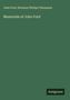 John Ford: Memorials of John Ford, Buch