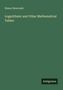 Simon Newcomb: Logarithmic and Other Mathematical Tables, Buch