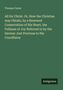 Titel: "All for Christ..." von Thomas Carter. Unten rechts: "Antigonos". Dunkelgrüner Hintergrund., Buch