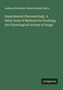 Titel: "Experimental Pharmacology". Autoren: Ludimar Hermann, Robert Meade Smith. Grüner Hintergrund. Logo: Antigonos.