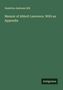 Hamilton Andrews Hill: Memoir of Abbott Lawrence. With an Appendix, Buch