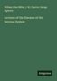 Der Text lautet: "Lectures of the Diseases of the Nervous System". Grüner Hintergrund mit weißen Buchstaben. Logos: "Antigonos"., Buch